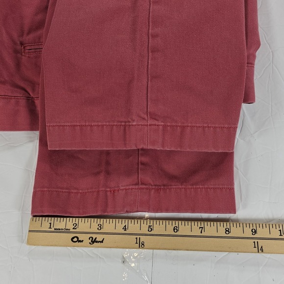 Polo Ralph Lauren Chino Pants Mens 34x32 Red Classic Fit Casual Preppy - Picture 10 of 10